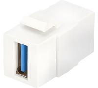 DIGITUS Keystone Modul USB 3.0 USB/A -> USB/A Bu/Bu