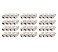 DIGITUS Keystone Module Cat-6A Blindé - 48 pièces - RJ45 - Compatible Design - 500 MHz 10GBase-T - Montage sans Outils