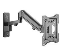 Digitus Support mural pour écran DA-90428 – Vérin à gaz 17–43" 23 kg VESA 75x75/100x100 Noir