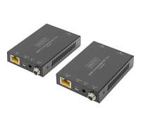 Digitus Kit d'extension HDMI 2.0, 70 m, 4K/60 Hz, 18 Gbit/s, HDCP 2.2, HDR, PoC