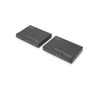DIGITUS DS-55513 Extendeur KVM HDMI - UHD 4K 60 Hz - 70 m via câble LAN - Kit : émetteur et récepteur - Boucle de sortie, audio - HDMI 2.0 et HDCP 2.2/1.4