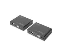 Digitus Extendeur KVM HDMI DS-55505 – UHD 4K/60 Hz, 100 m (HDBaseT) – Kit émetteur & récepteur