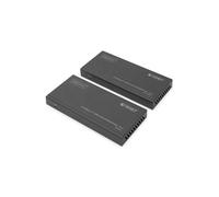 Digitus Kit Extension KVM HDMI HDBaseT 4K, 70m (1080p) / 40m (4K), Cat 5e/6/6A/7/8, USB 1.1, PoC, HDCP 2.2/1.4, IR bidirectionnel, DS-55512