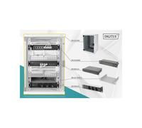 Digitus Kit Réseau 10" DN-10-SET-2 : Armoire Murale 9U, Switch Gigabit 8 ports, Patch Panel CAT 6 8 ports, Tablette 1U, Multiprise 3 Prises