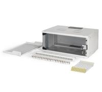 Pack réseau 19", armoire 4U et équipement, version grise SOHO Pro, non monté