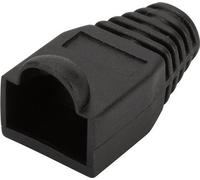 DIGITUS Knickschutztüllen für RJ45 Stecker, 8P8C schwwarz