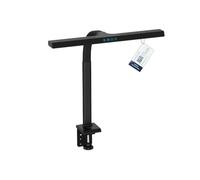 DIGITUS Lampe de bureau LED - 1 025 lumens - 50 cm de large - 7 W - Noir