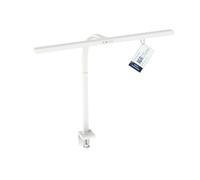 DIGITUS Lampe de bureau LED - 2 400 lumens - 80 cm de large - 16 W - Blanc