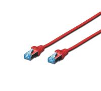 Digitus LAN Cable Cat 5e - 2 m - CCA Network Cable with RJ45 - SF/UTP Shielded -