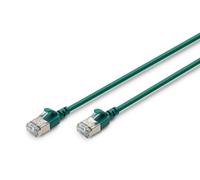 Digitus LAN cable Cat. 6A - 0.5m - slim version AWG 32/7 - 10 Gbit/s - RJ45 netw