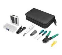 Digitus Kit d'outils pour détection des pannes, tests et installation de nouveaux systèmes LAN