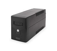 DIGITUS Line-Interactive VI onduleur - 600VA / 360W - AVR - 2 prises de courant de sécurité - logiciel d'arrêt USB/RS232/RJ11