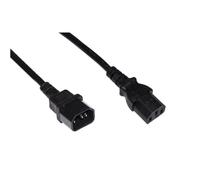 Digitus LKIEC10 câble électrique Noir 1 m Coupleur C14