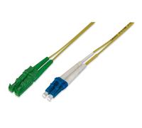 DIGITUS LWL Patch Cable E2000 -> LC 1.00m Singlemode Duplex