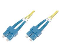DIGITUS LWL Patchkabel SC Duplex SC Duplex OS1 10,0 m