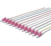 DIGITUS LWL Pigtails LC simplex OM4 12Stk 2.00m