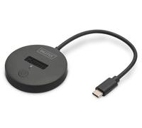 DIGITUS M.2 NVMe/SATA USB-C Dockingstation - USB 3.2 Gen2 - 10 Gbit/s - formats M.2 2242, 2260, 2280 & 22110 - capacité max. 4TB - pour PC, ordinateur portable, consoles de jeux - échangeable à chaud