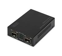 Digitus Convertisseur de média DN-82133 SFP Gbit Ethernet 100/1000Base-X Multimode/Singlemode Noir