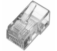 DIGITUS Modularstecker für Flachkabel 8P8C ungeschirmt