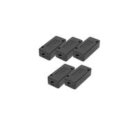 Digitus Module de Connexion CAT 7 DN-93907-1-5 (x5) : ABS Noir, AWG 22-26, Dimensions Module 80x35x26mm, Dimensions Emballage 180x420x130mm