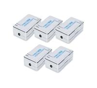 Digitus Module de connexion LSA Cat6 – Blindé, autodénudant AWG22–26 – 5 pièces – Argenté