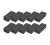 DIGITUS Module de Connexion LSA Cat 7-10 pièces - Blindé - Borne LSA Cat7 autodénudante - AWG 22 à AWG 26 - pour câbles Ethernet, câbles réseau, câbles de Pose, câbles d'installation - Noir