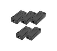 Digitus - Module de connexion LSA Cat 7 - Blindé, borne LSA, 5 pièces, AWG 22-26 - Noir