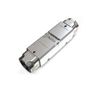 DIGITUS Module de raccordement Cat-6A - 500-MHz - 10-GBase-T - Blindé - Couplage pour Application sur Le Terrain - Connecteur Cat LSA