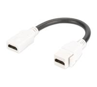 Digitus Module HDMI 2.0 Keystone avec 12 cm de câble d'alimentation (femelle/femelle)