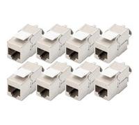 Digitus Module Keystone Cat-6A blindé RJ45 femelle 8 pièces 500 MHz 10GBase-T AWG 26-22 sans outils
