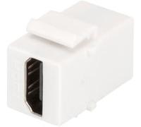 Digitus Connecteur Keystone HDMI 2.0 femelle-femelle pour panneau de brassage Blanc RAL 9003