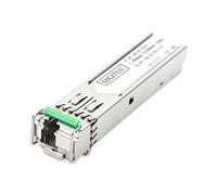 DIGITUS Module SFP+ Universel - 10 Gbit/s - Mini GBIC - pour câble à Fibre Optique monomode - LC Simplex - bidirectionnel - TX1330/RX1270nm - 10 km de portée - Plug & Play