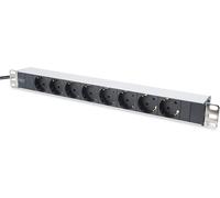 Digitus Multiprise 19" - 6 prises - 1HE - 250 VAC - 50/60 Hz - 16 A - 4000 W - Avec interrupteur de protection