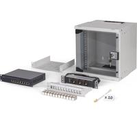 DIGITUS Netzwerk-Set 254 mm (10") - 6HE, 312x300 mm (BxT) gr