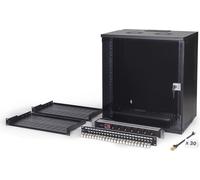 DIGITUS Netzwerk-Set 483 mm (19") - 12HE, 540x400 mm (BxT)sw