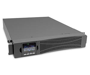 DIGITUS Onduleur OnLine - 6 kVA / 6 kW - Montage 19 pouces 2U - Véritable technologie double conversion - Alimentation sans interruption - Sans batterie - Noir
