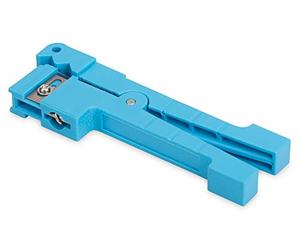 DIGITUS Outil Professionnel de dénudage et de Retrait de Fibre Optique pour câble d'installation de Fibre Optique de 2 à 6 mm de diamètre, Lame Bleue