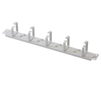 Digitus | Panel zarządzania kablami z pierścieniami kablowymi do szaf 483 mm (19"), 1U | DN-97601 | Szary
