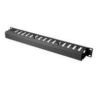 Digitus "Panneau de gestion des câbles avec couvercle amovible pour armoires de 483 mm (19""), Guide-câble"