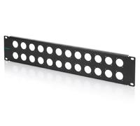 DIGITUS Panneau de Rack 19 Pouces - 24 modules de Type D - 2U