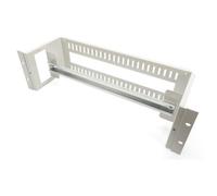 Digitus Support de rail DIN 19 pouces 3U – face arrière avec passage de câble, largeur 390 mm
