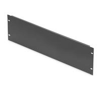 Digitus Panneau aveugle 19 pouces DN-19 BPN-04-SW 4U – Acier laqué à la poudre Noir (RAL 9005)