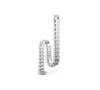 Flexible Cable Routing, Color: silver Length: 1.3 m