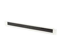 DIGITUS Passe-câble avec brosse - 1U - 19 pouces - pour armoires réseau & câbles réseau - Gris