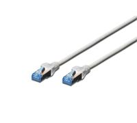 Switch réseau DIGITUS Premium - Cordon de raccordement - RJ-45 (M) pour RJ-45 (M) - 3 m - FTP - CAT 5e - démarré - gris