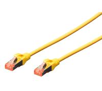 DIGITUS Patchcable, Cat. 6, S/FTP, 0,25 m, gelb