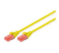 DIGITUS Patchkabel, Kat. 6, U/UTP, 3,0 m, gelb
