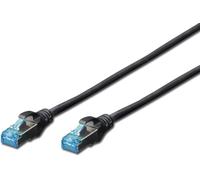 CAT 5e SF-UTP patch cord, Cu, PVC AWG 26/7, length 3 m, color black
