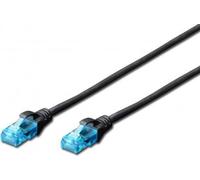 DIGITUS Patchkabel RJ45 U/UTP Cat5e 2.00m blau Hebelschutz Polybeutel