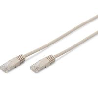 DIGITUS Patchkabel RJ45 U/UTP Cat5e 3.00m grau Polybeutel
